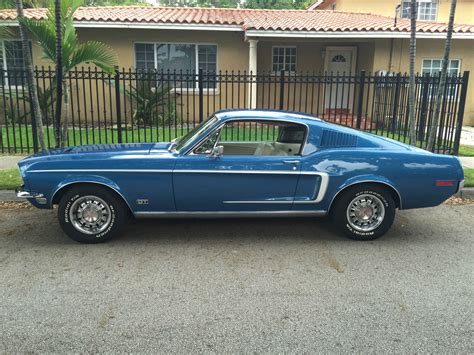 1968 Ford Mustang Gt Fastback S Code 390 With Matching Numbers