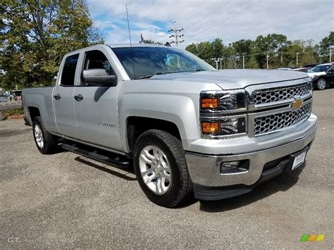 Silver Ice Metallic Chevrolet Silverado Lt Double Cab