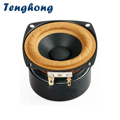 Tenghong 1pcs 3 Inch Full Range Audio Speaker 4Ohm 8Ohm 20W Hifi Fever