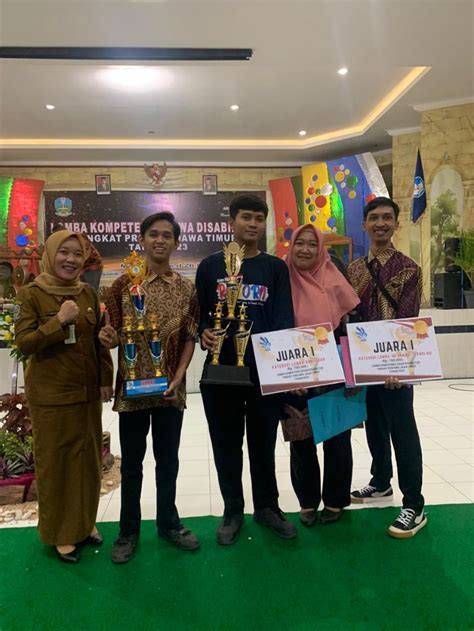 Program Visibel Slbn Pandaan Meraih Juara Lksn Tingkat Provinsi Jawa