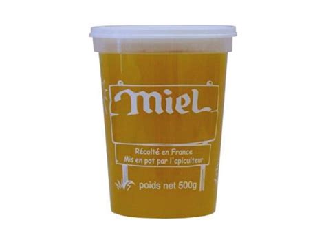 Pots Miel Plast Imprime Kg