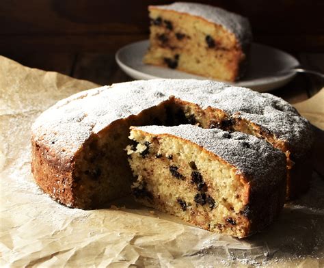 Marzipan Cake with Chocolate Chips - Everyday Healthy Recipes