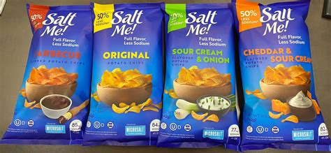 Low Sodium Potato Chips Are New From SaltMe! - NCA