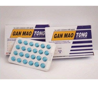 Obat Gan Mao Tong Original Obat Demam Sakit Gigi Sakit Kepala