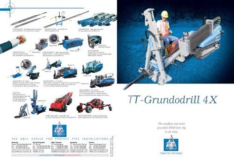 GRUNDODRILL 4X Brochure Nodig Systems TRACTO TECHNIK