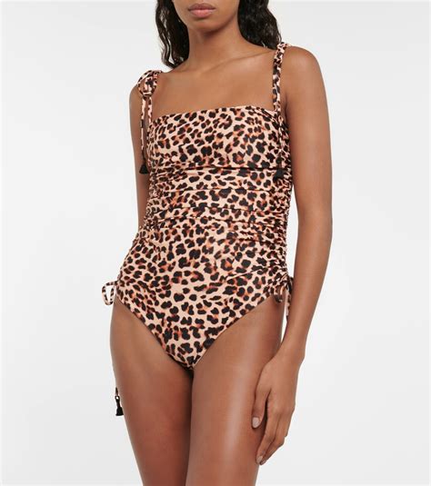 Johanna Ortiz Leopard Print One Piece Swimsuit Johanna Ortiz