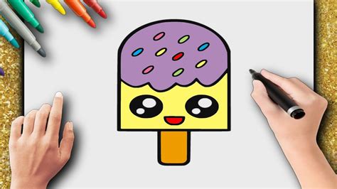 Comment Dessiner Une Glace Kawaii Youtube