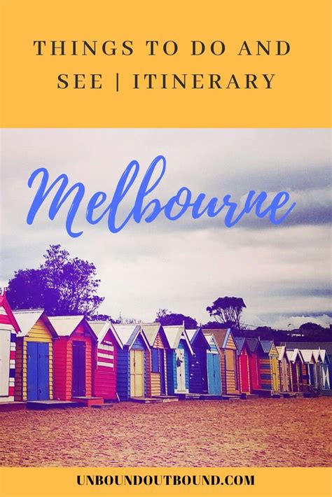 Melbourne travel guide itinerary and things to do – Artofit