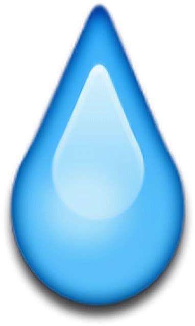 Download Hd Emojis Emoji Agua Gotas Lagrima Png Drop Emojis Drop