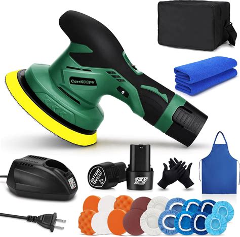 Cordless Car Buffers And Polishers Kit Inch Portable Polishing Waxer