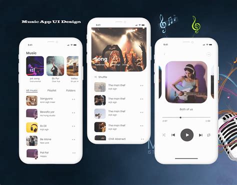 Music App UI Design on Behance