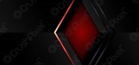 Abstract banner template design black and red arrow triangle ...