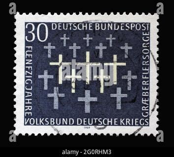 Deutschland Ca 1969 Eine Briefmarke Gedruckt In Deutschland Zeigt