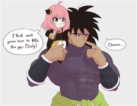 Anya And Broly Dragon Ball And 3 More Drawn By Lovepizza26 Danbooru