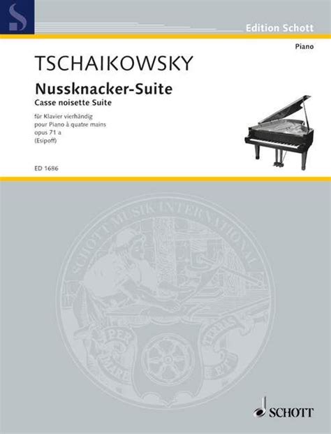 Nussknacker Suite Op A Von Peter Iljitsch Tschaikowsky Klaviernoten