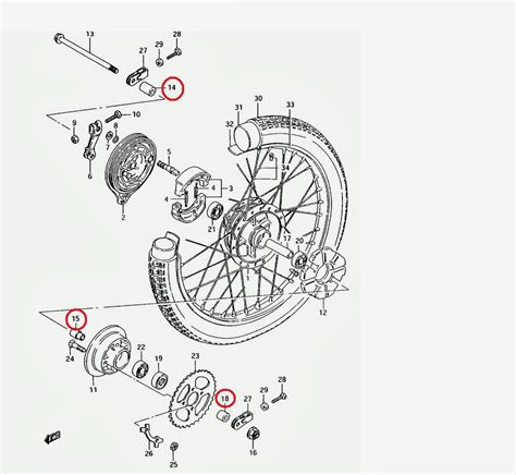 Suzuki AX100 Pasión por 2T Tutorial Como sacar la rueda trasera de