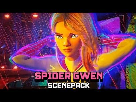 Gwen Stacy Spider Gwen Scenepack 4k Spiderman Across The Spider Verse