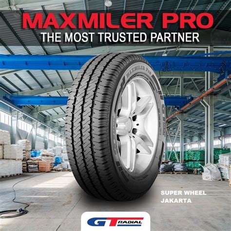 Jual Gt Radial Maxmiler Pro 175 R13 8pr Lt Ban Mobil 175 R 13 Jakarta