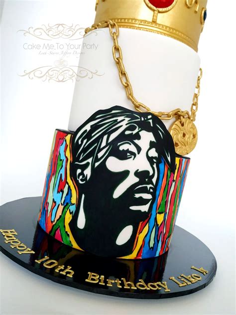 Tupac Cake Creative Birthday Cakes Hip Hop Birthday Cake Hip Hop