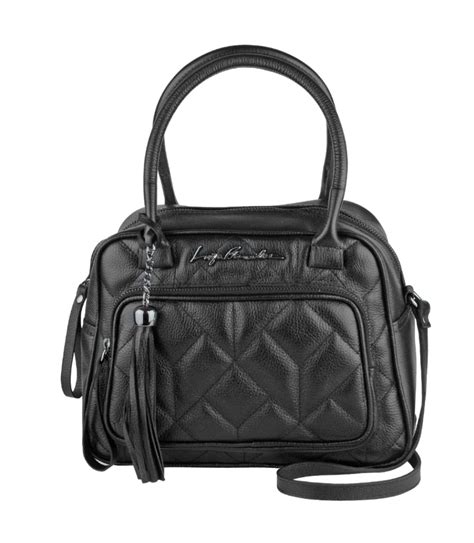 BOLSA MÉDIA VIENA LUIZA BARCELOS PRETO Acquarela Shop