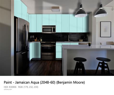 Benjamin Moore Jamaican Aqua 2048 60 Paint Color Codes Similar