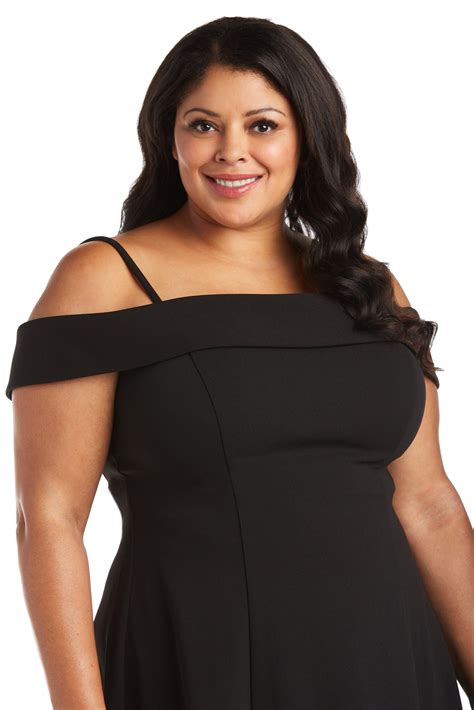 Black Morgan And Co 12857wm Plus Size Short Cocktail Dress For 6499 The Dress Outlet