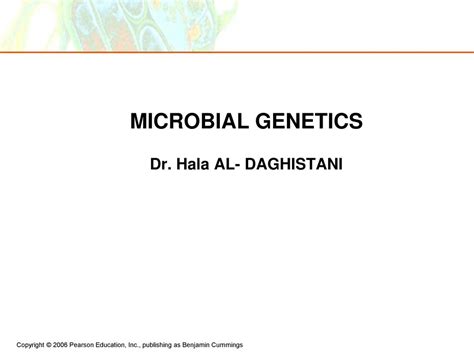 Microbial Genetics Dr Hala Al Daghistani Ppt Download