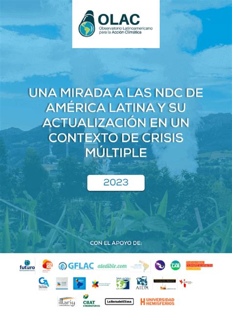 Reporte Ndc América Latina Y El Caribe Olac 2023 Observatorio