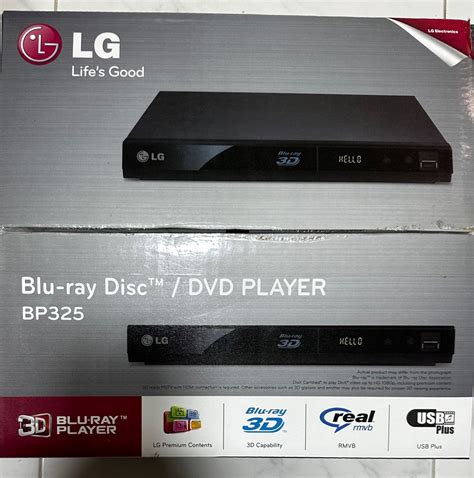 Brand New 3D LG BLU RAY Player BP325 For Sale TV Home Appliances