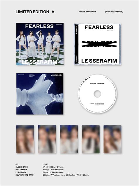 LE SSERAFIM Fearless JAPAN 1st Single Albumversion Standard