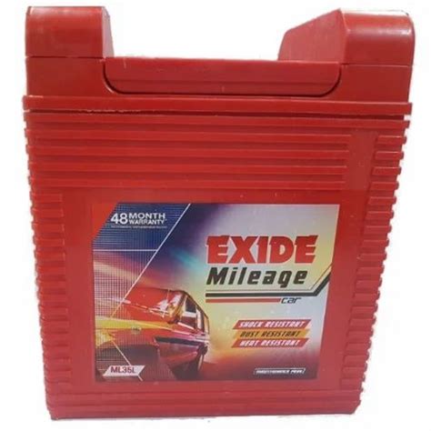 Capacity Ah Exide Mileage Ml L Car Battery At Rs In Indore