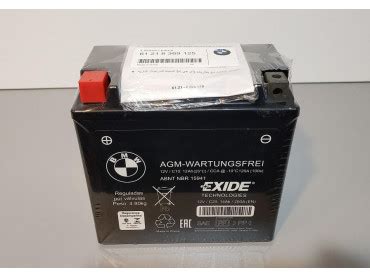 Original BMW Motorcycle Battery BMW Motorrad