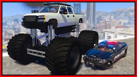 GTA 5 Roleplay WORLDS BIGGEST MONSTER TRUCK TROLLS COPS RedlineRP