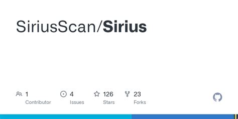 Sirius on offsec.tools