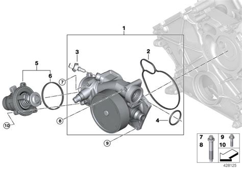 Bmw X5 Thermostat Engine Cooling Maintenance 11537586885 Bmw