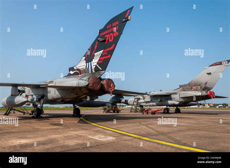 Royal Air Force Tornado Gr4 Of The Rafs Current 617 Dambusters