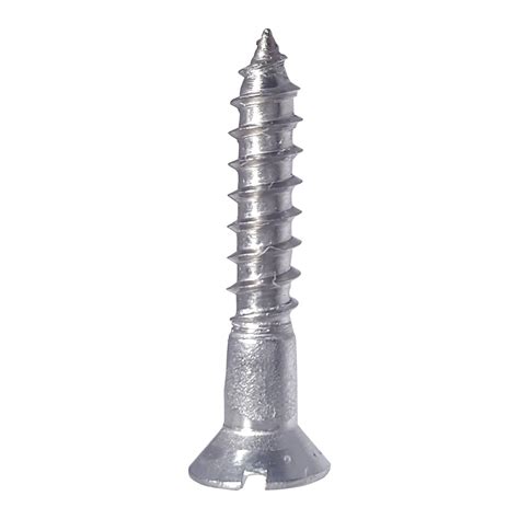 14 Flat Head Wood Screws Stainless Steel Slotted Drive All Sizes In