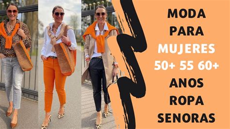 Moda Para Mujeres 2023 De 50 55 60 AÑos Ropa 2023 SeÑoras Modernas