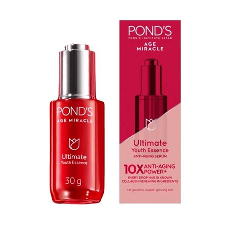 Ponds Age Miracle Ultimate Youth Essence Anti Aging Serum G Shopee