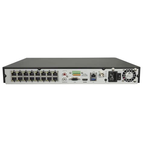 Safire SF NVR6216 4K16P Grabador NVR para cámaras IP 16 CH vídeo 16