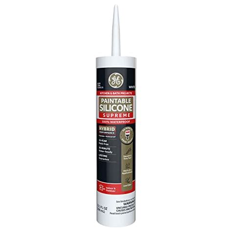 Snapklik.com : GE Supreme Paintable Silicone Caulk For Kitchen ...