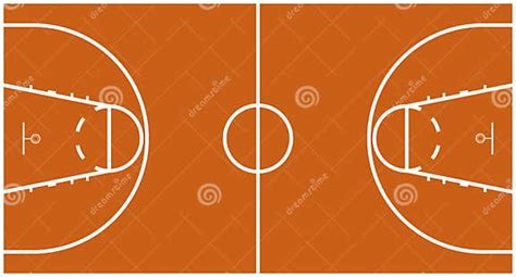 Basketball Court Stock Vector Illustration Of Basket 14605741