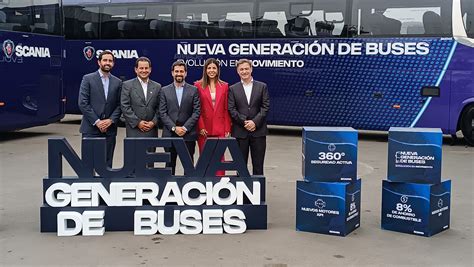 Scania Se Consolida En El Mercado De Buses Con Lanzamiento De Nueva