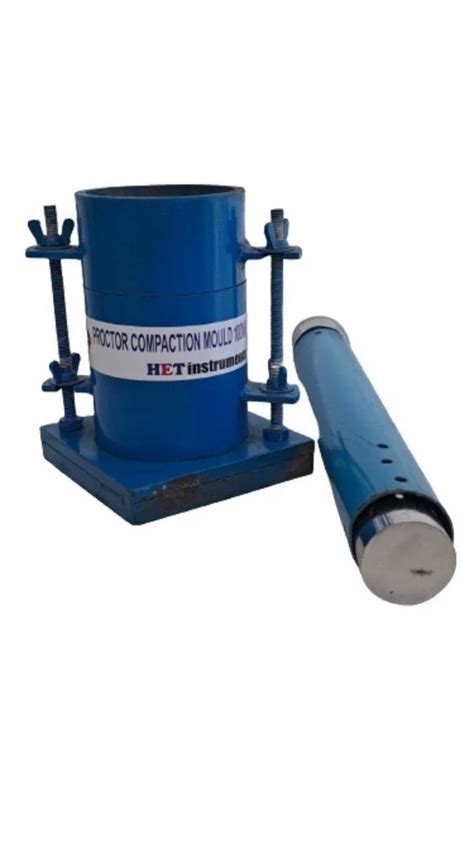 Mild Steel Blue Proctor Compaction Test Apparatus For Soil Testing