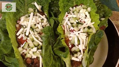 Vegan Tacos recipe with healthy lettuce wraps - 4 Top Cooks