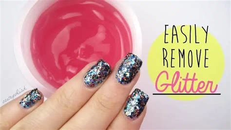 Remove Glitter Nail Polish Easily Glossypolish