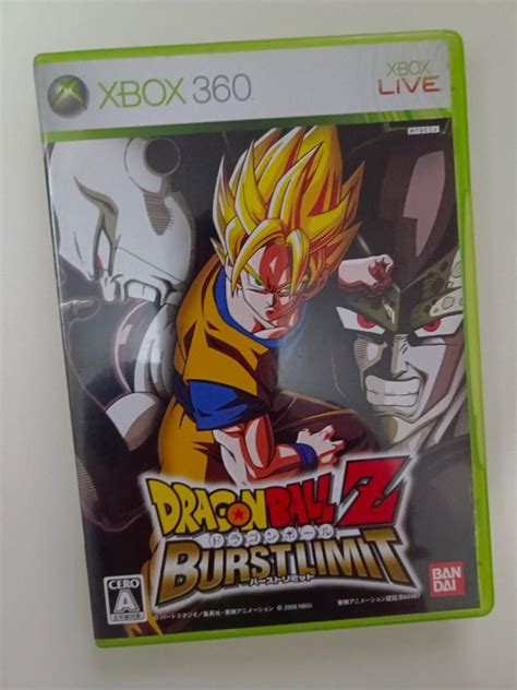 Xbox Dragonball Z Burst Limit Video Gaming Video Games Xbox On