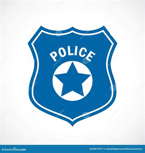 Police Officer Badge Royalty-Free Stock Photo | CartoonDealer.com #13977603