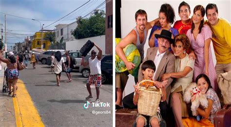 Familia causa sensación al llegar a playa La Punta al estilo de Los