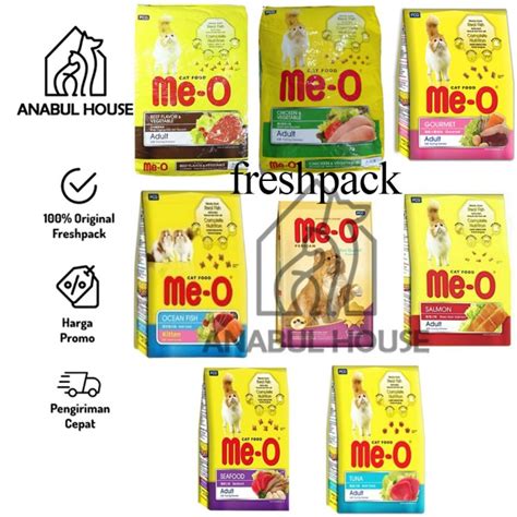 Jual Meo Freshpack Tuna Salmon Seafood Chicken Gourmet Beef Persian